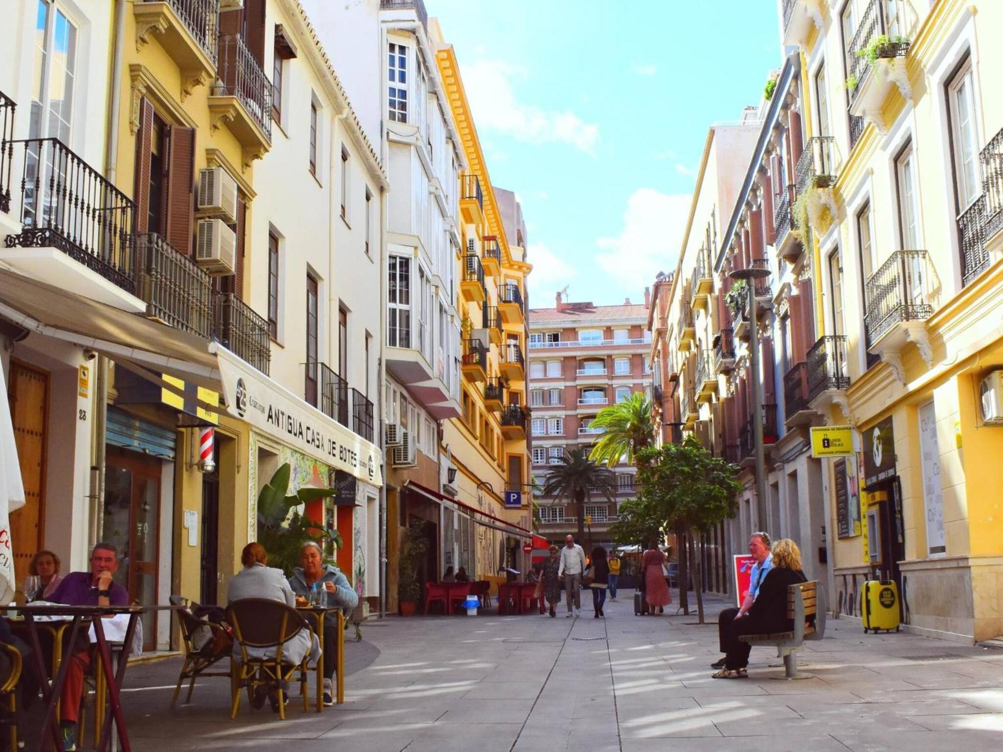 Fantastico Apartamento De Dos Dormitorios En El Soho Málaga Eksteriør bilde